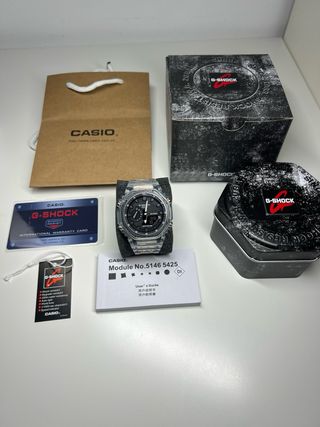 Reloj Casio G-Shock GA-2100 Transparente