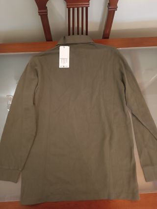 Polo Jack & Jones verde militar talla M