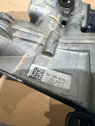 Válvula EGR y Caja Mariposa Opel 1.7 CDTI