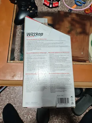 Sillín Wittkop Medicus Airflow Negro