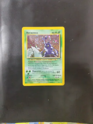 Carta Pokemon Heracross Holo Neo Genesis