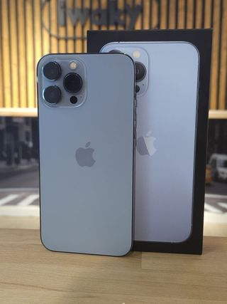 IPHONE 13 PRO MAX 128GB BLU 100% BATTERIA