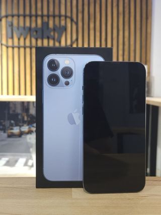 IPHONE 13 PRO MAX 128GB BLU 100% BATTERIA