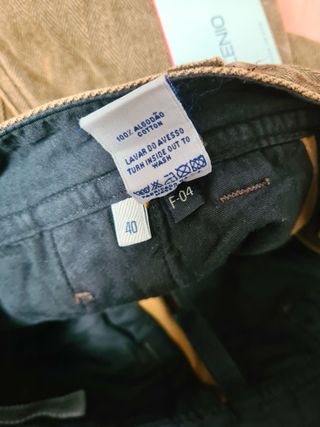 Pantalón hombre Cargo Decenio Talla 40