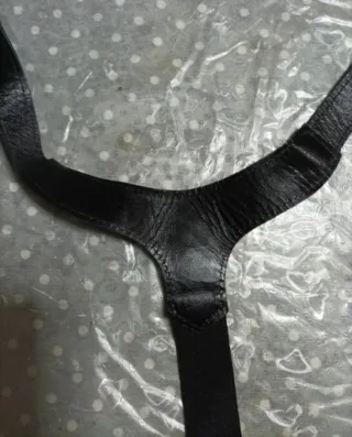 Bretelle nere con clip