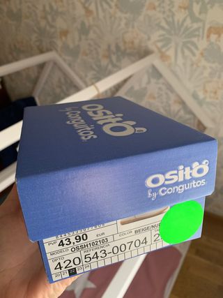 Sandalias Niña Conguitos Blancas N 22