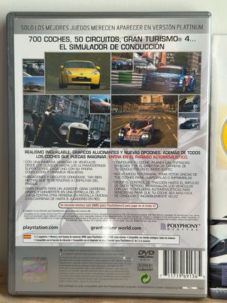 Gran Turismo 4 PS2 Platinum
