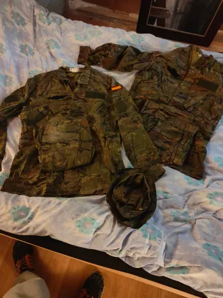 2 mimeta militar ejército tierra y chambergo