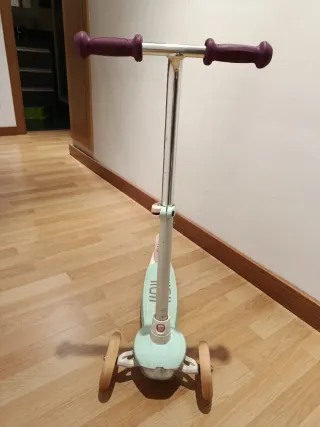 Patinete infantil 3 ruedas Ruedas con led colores