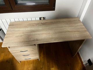 Escritorio madera estudio 3 cajones