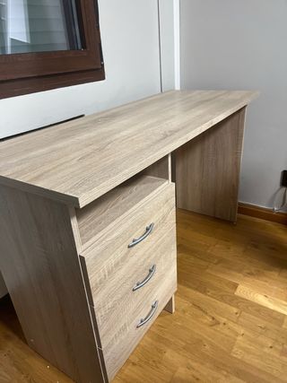 Escritorio madera estudio 3 cajones
