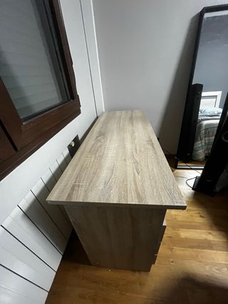 Escritorio madera estudio 3 cajones