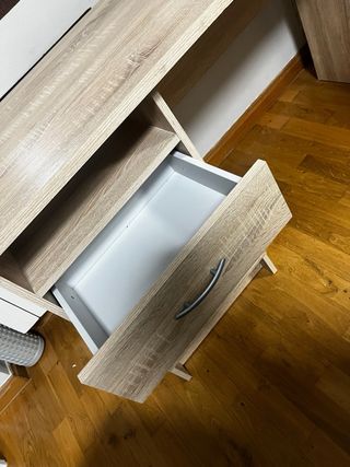 Escritorio madera estudio 3 cajones