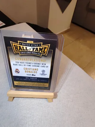 Cristiano Ronaldo Hall of Fame 2024 Match Attax