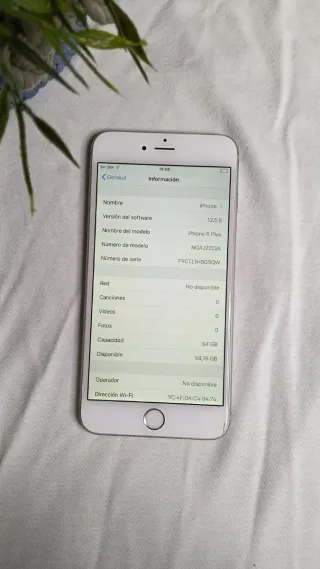 iPhone 6s Apple Argento