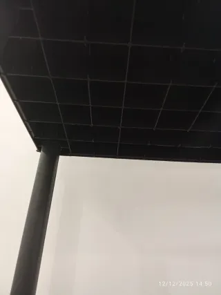 Estantería de plástico negra