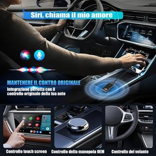Adaptador CarPlay Android 2 en 1