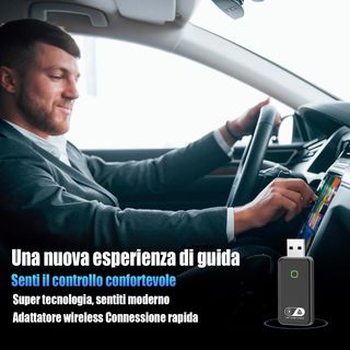 Adaptador CarPlay Android 2 en 1