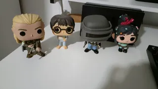 Lote Funko Pop: Legolas, Harry, PUBG, Vanellope