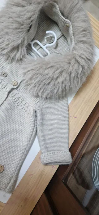 Abrigo Pangasa ochos 12 meses camel