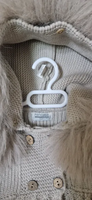 Abrigo Pangasa ochos 12 meses camel
