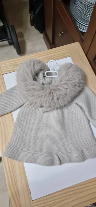 Abrigo Pangasa ochos 12 meses camel