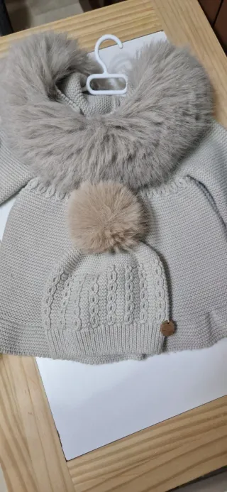 Abrigo Pangasa ochos 12 meses camel