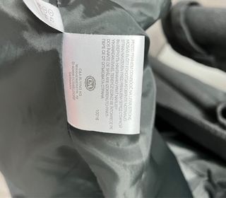 Abrigo de mujer C&A gris usado tres veces T46