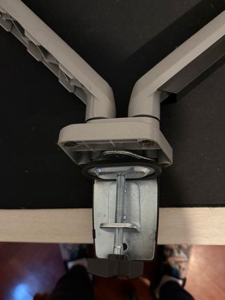 Soporte Doble Monitor Gris