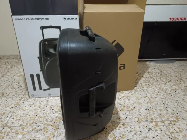 Altavoz de batería Bluetooth Auna Negro