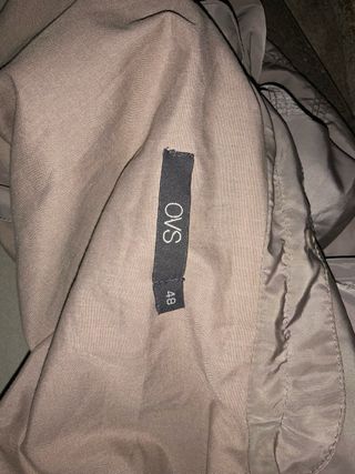 Giacca a vento OVS beige tg. 48