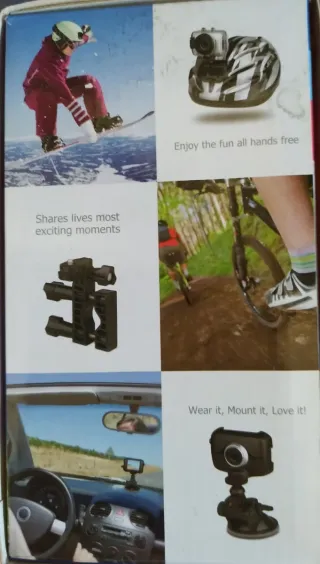Cámara de Acción (tipo go-pro)HD 720P