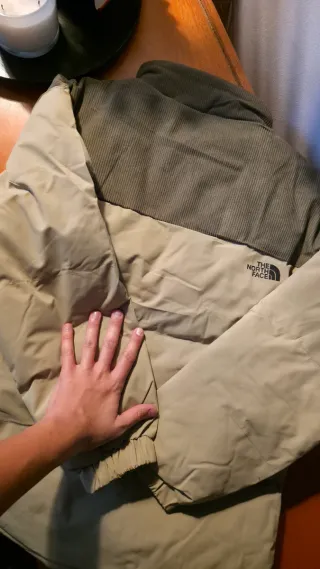 Chaqueta The North Face Talla L Beige/Gris