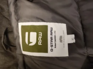 Chaqueta larga G-Star verde militar