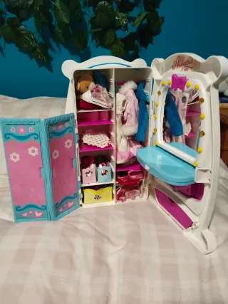 Armario Nancy con Muñeca y Accesorios