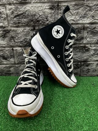Converse sneakers nere bianche taglia 36