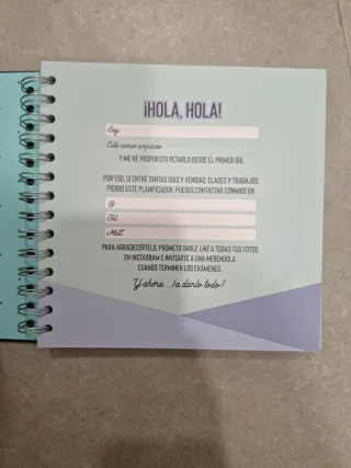 Agenda MR Wonderful Dejar Paso este Curso