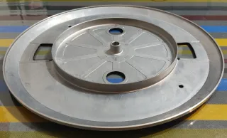 Plato tocadiscos de repuesto genérico.
