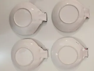 Set 4 Piatti Natalizi Pupazzo Neve