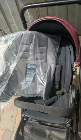 Carro de paseo completo con capazo