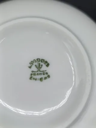 Scatola in porcellana francese Limoges