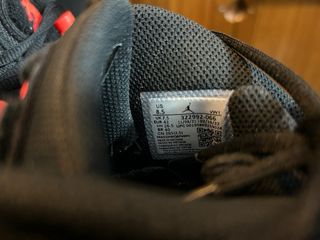 Air Jordan 6 Rings Negro Rojo