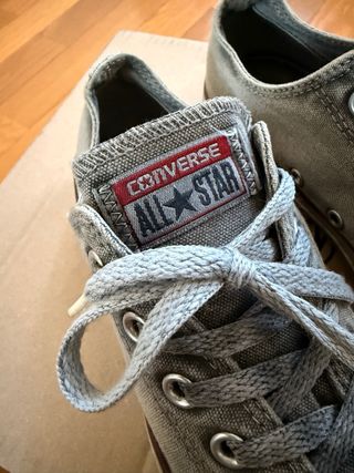 Converse All Star grigie sneakers donna/uomo