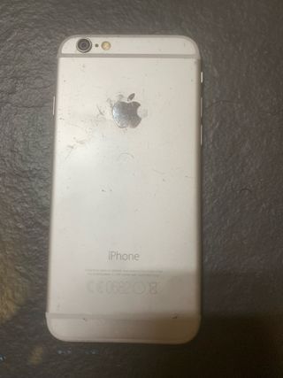iPhone Apple 6 Argento e bianco