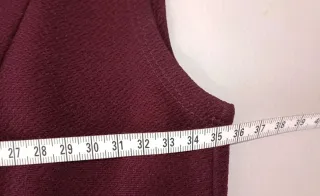 Vestido granate Pinkie talla S