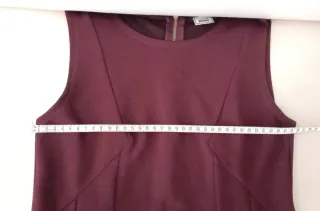 Vestido granate Pinkie talla S