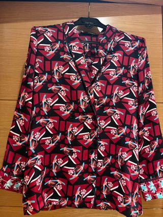 Blusa Sfera Collection Estampada Talla XS