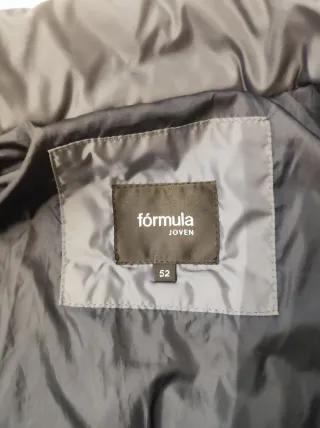 Cazadora acolchada gris