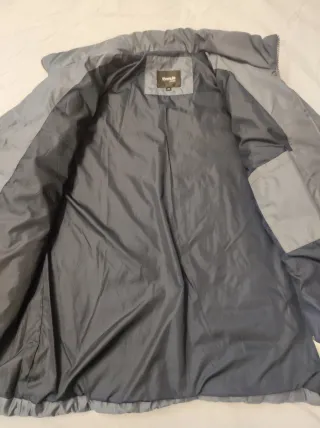 Cazadora acolchada gris