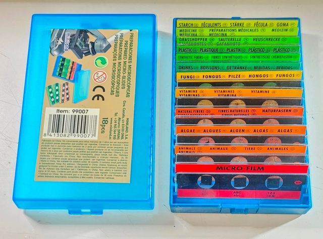 Microscopio Digital 1600x + Caja Muestras